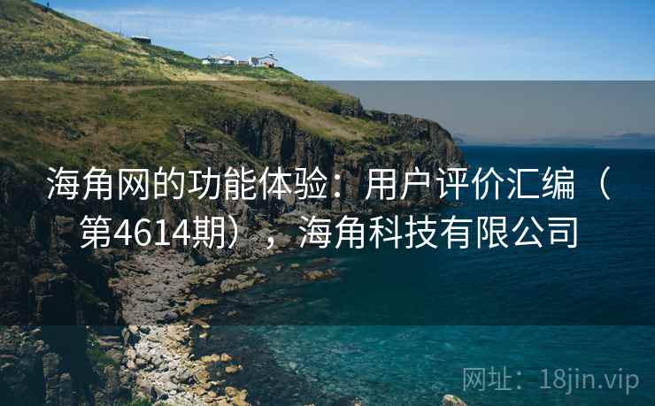 海角网的功能体验：用户评价汇编（第4614期），海角科技有限公司