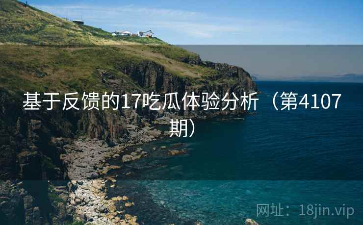 基于反馈的17吃瓜体验分析(第4107期)